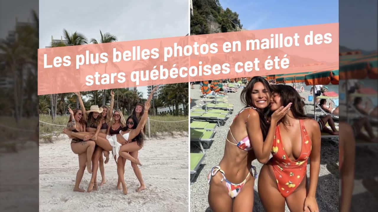 Les plus belles photos en maillot des stars québécoises cet été