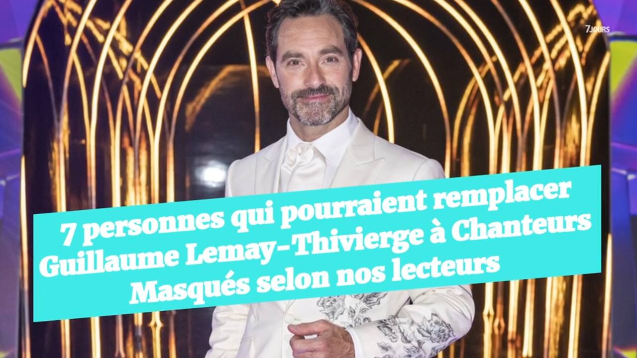 7 personnes qui pourraient remplacer Guillaume Lemay-Thivierge à Chanteurs Masqués selon nos lecteurs