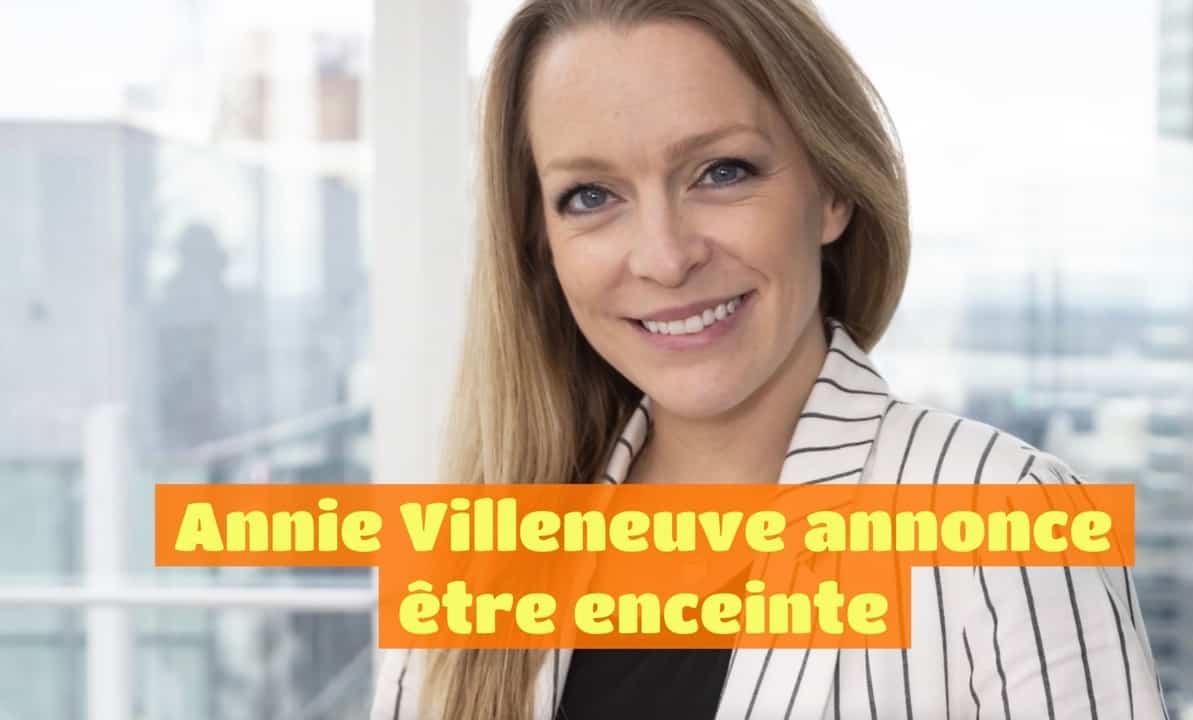Annie Villeneuve annonce être enceinte