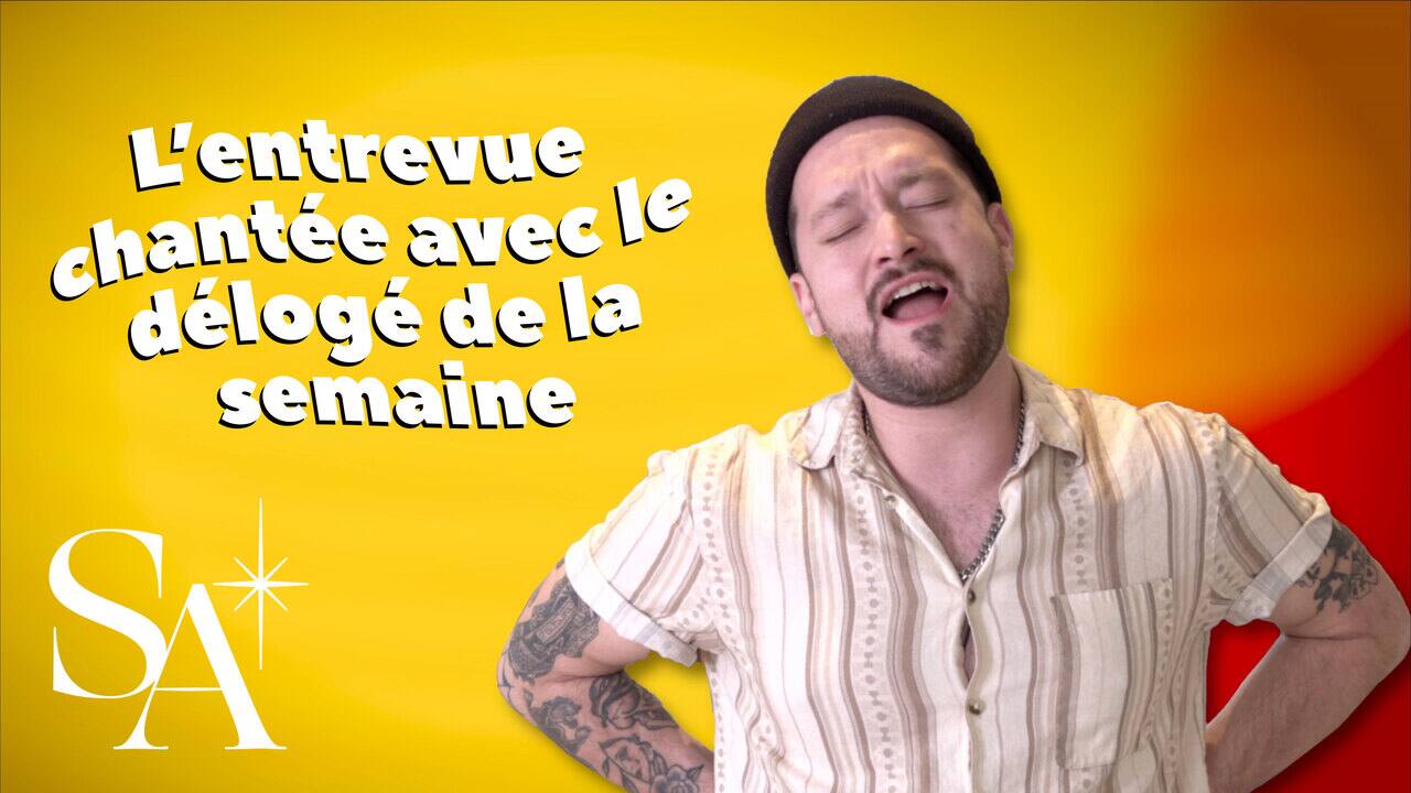 SDC - Notre entrevue chantée avec le délogé de la semaine à Star Ac