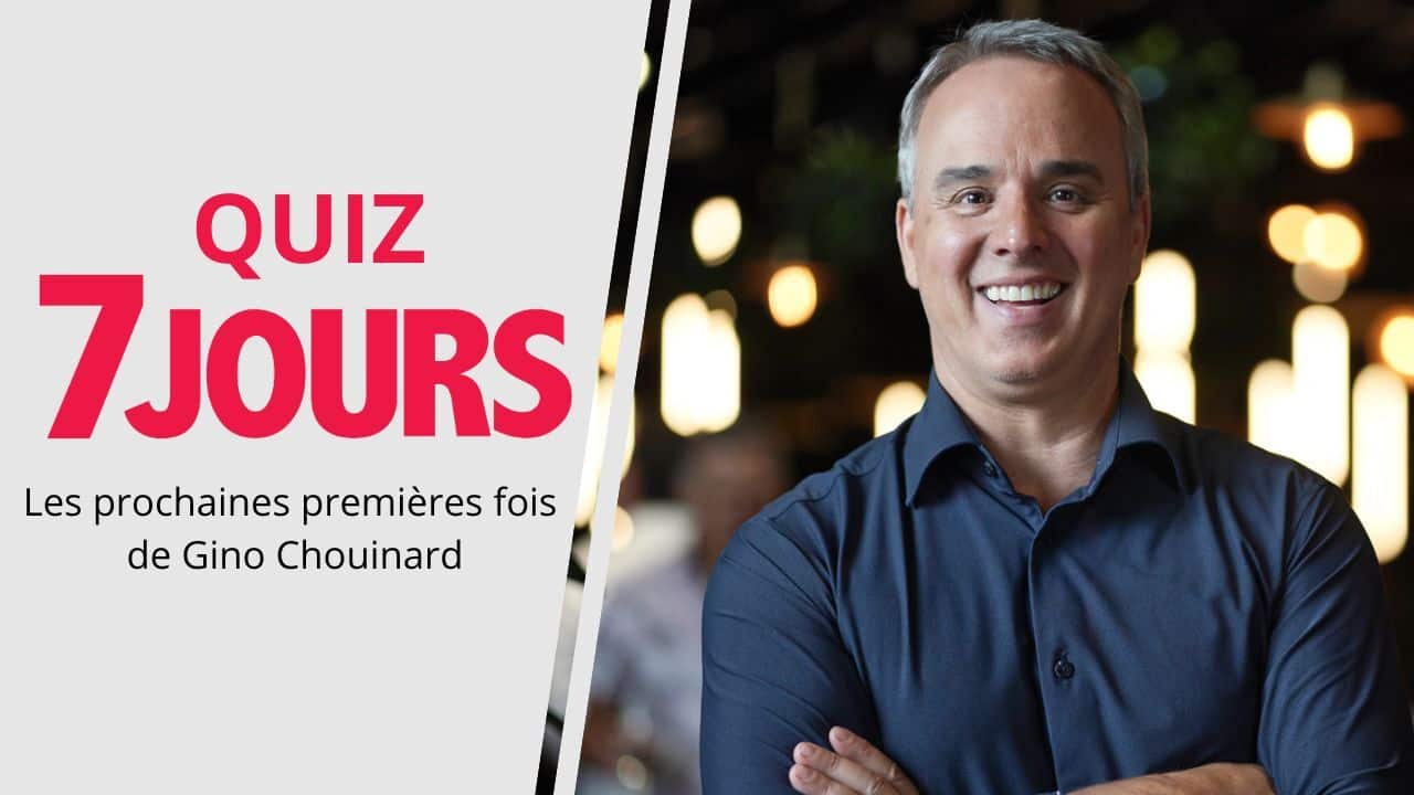 [VIDÉO] Les prochaines premières fois de Gino Chouinard