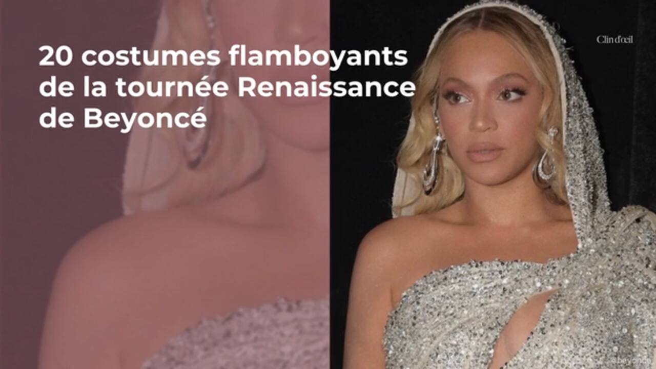 : 20 costumes flamboyants de la tournée Renaissance de Beyoncé