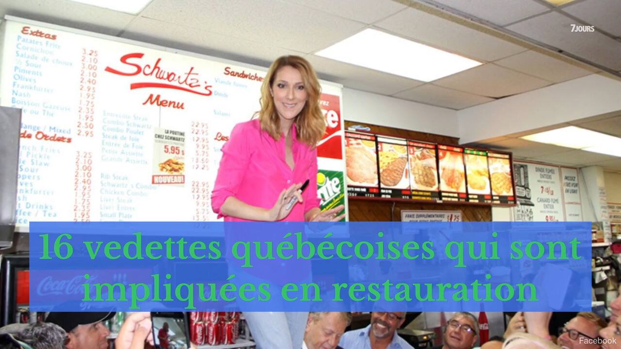 14 vedettes qui sont propriétaires d'un restaurant