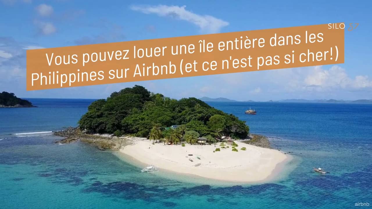 Vous pouvez louer une île entière dans les Philippines sur Airbnb (et ce n'est pas si cher!)