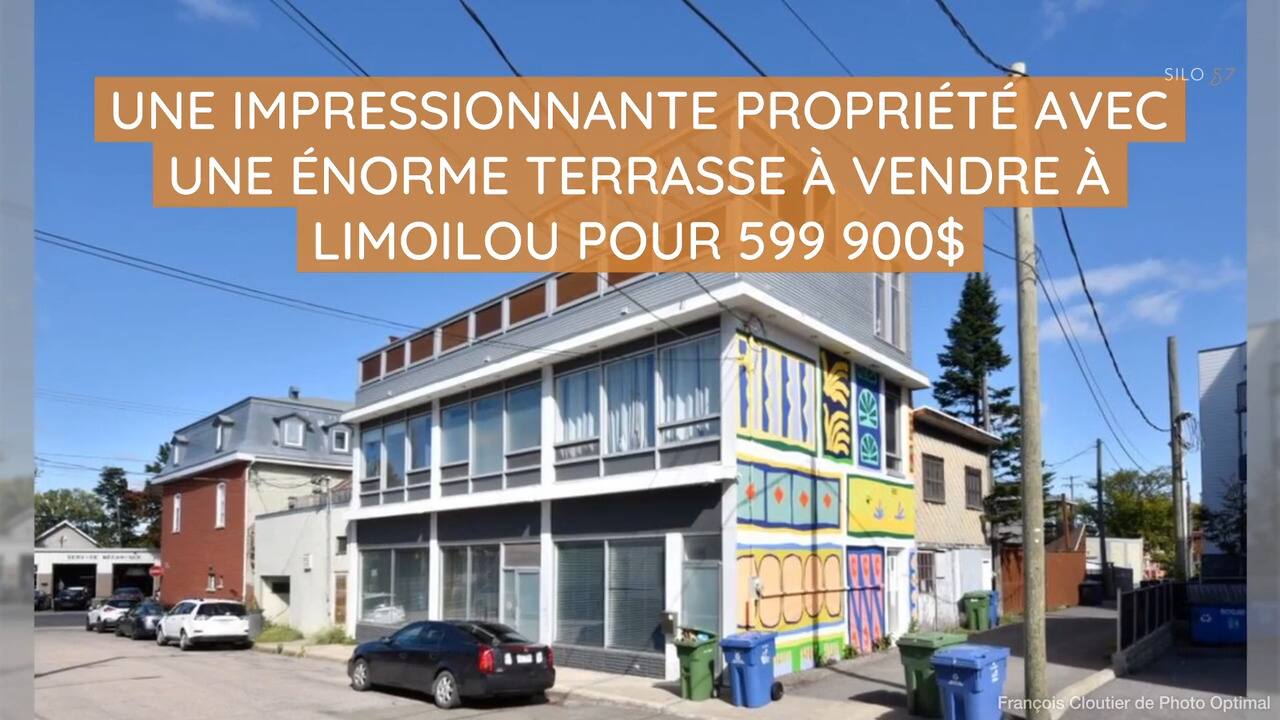 Une impressionnante propriété avec une énorme terrasse à vendre à Limoilou pour 599 900$