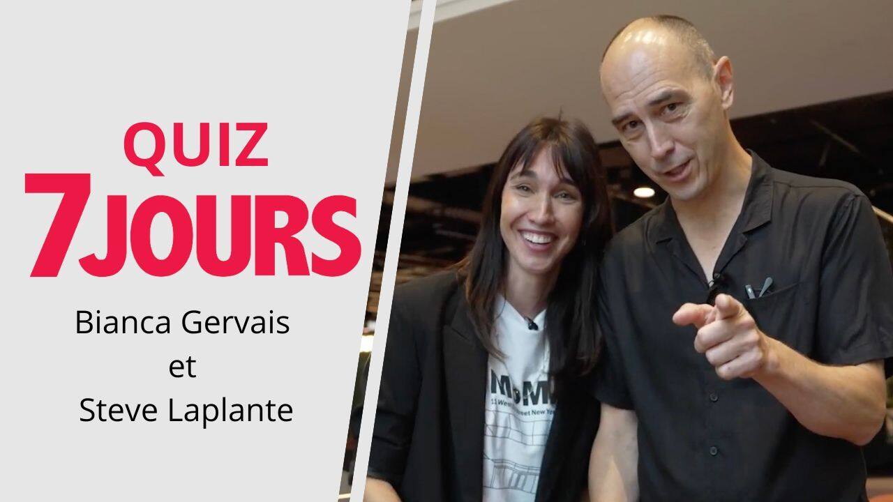 [VIDÉO] Bianca Gervais et Steve Laplante dévoilent leur talent caché qui les rend fiers