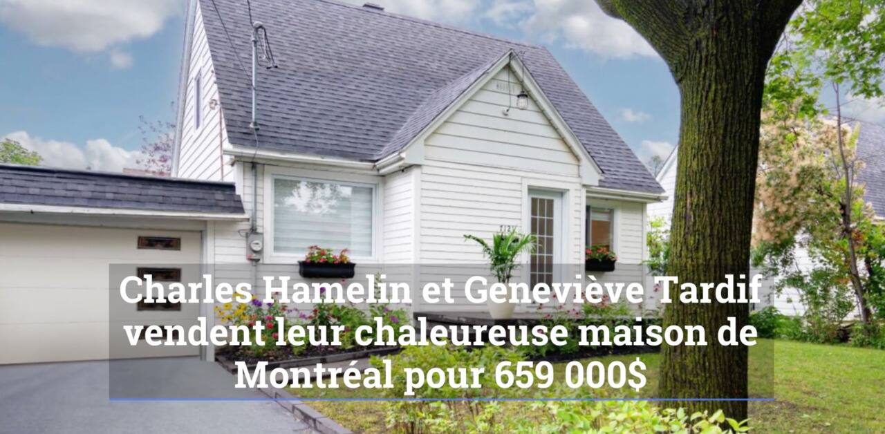 Charles Hamelin et Genevieve Tardif vendent leur charmante maison de Montreal pour 659 000