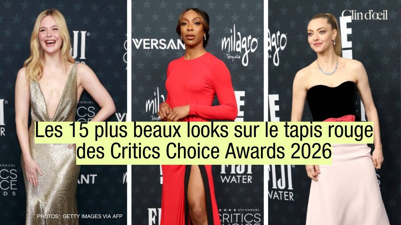 Les 15 plus beaux looks sur le tapis rouge des Critics Choice Awards 2026