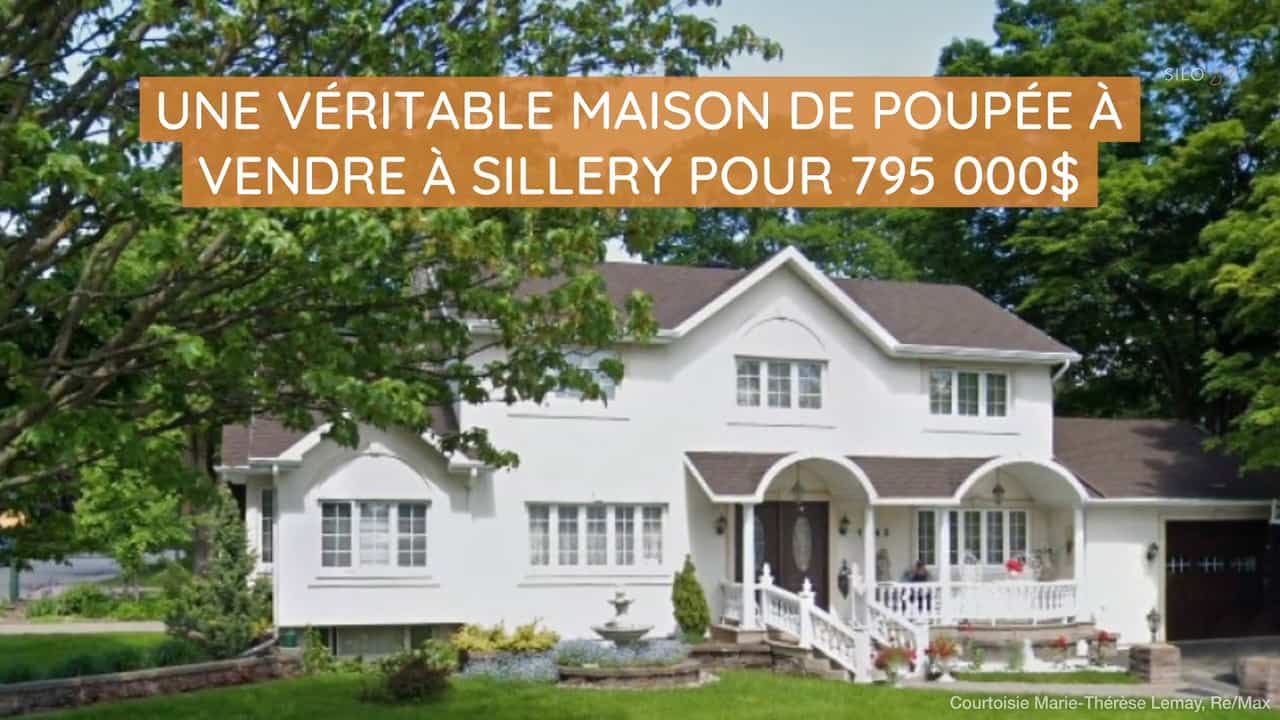 Une véritable maison de poupée à vendre à Sillery pour 795 000$
