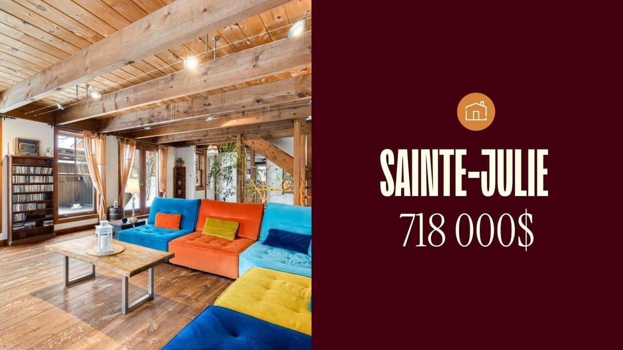 Cette maison centenaire au toit bleu et au passé historique est à vendre