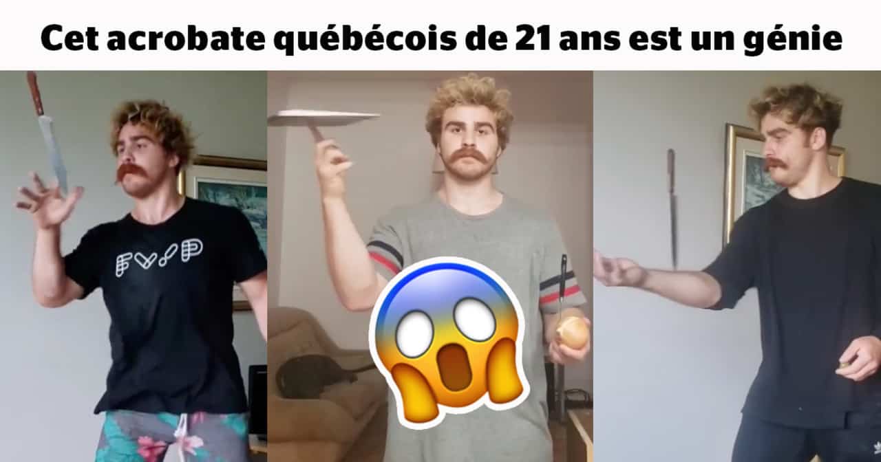 SDC - Cet acrobate québécois de 21 ans est un génie