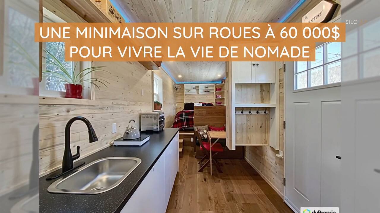 Une minimaison sur roues à 60 000$ pour vivre la vie de nomade