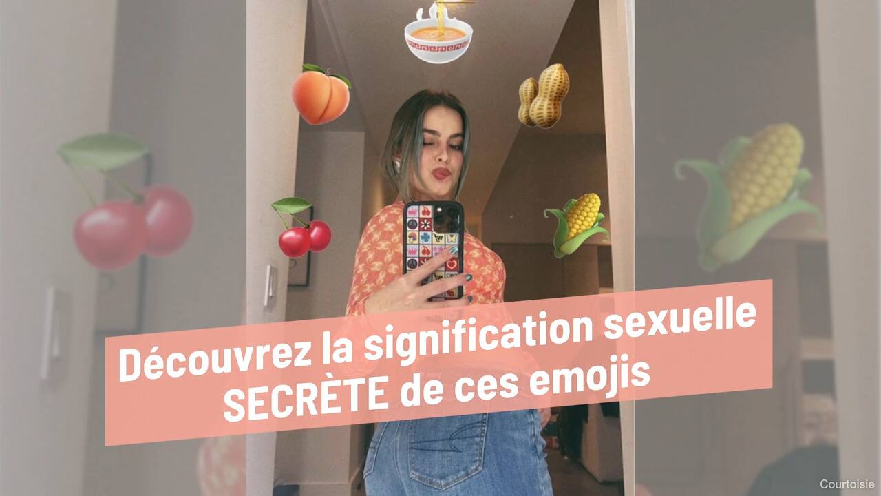 Découvrez la signification sexuelle secrète de ces emojis