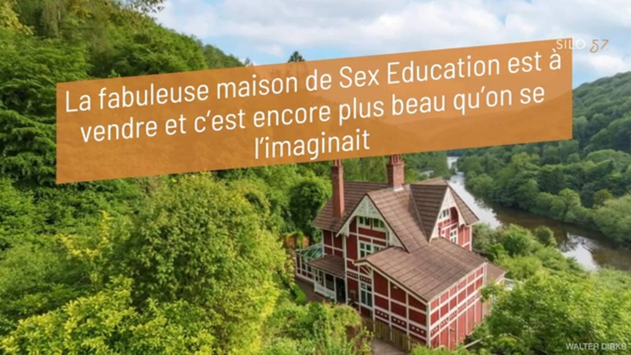 La fabuleuse maison de Sex Education est à vendre et c'est encore plus beau qu'on se l'imaginait