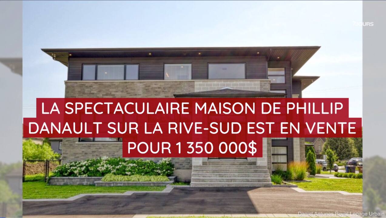 La spectaculaire maison de Phillip Danault sur la Rive-Sud est en vente pour 1 350 000$