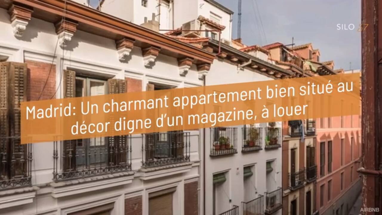 Madrid : Un charmant appartement bien situé au décor digne d'un magazine, à louer