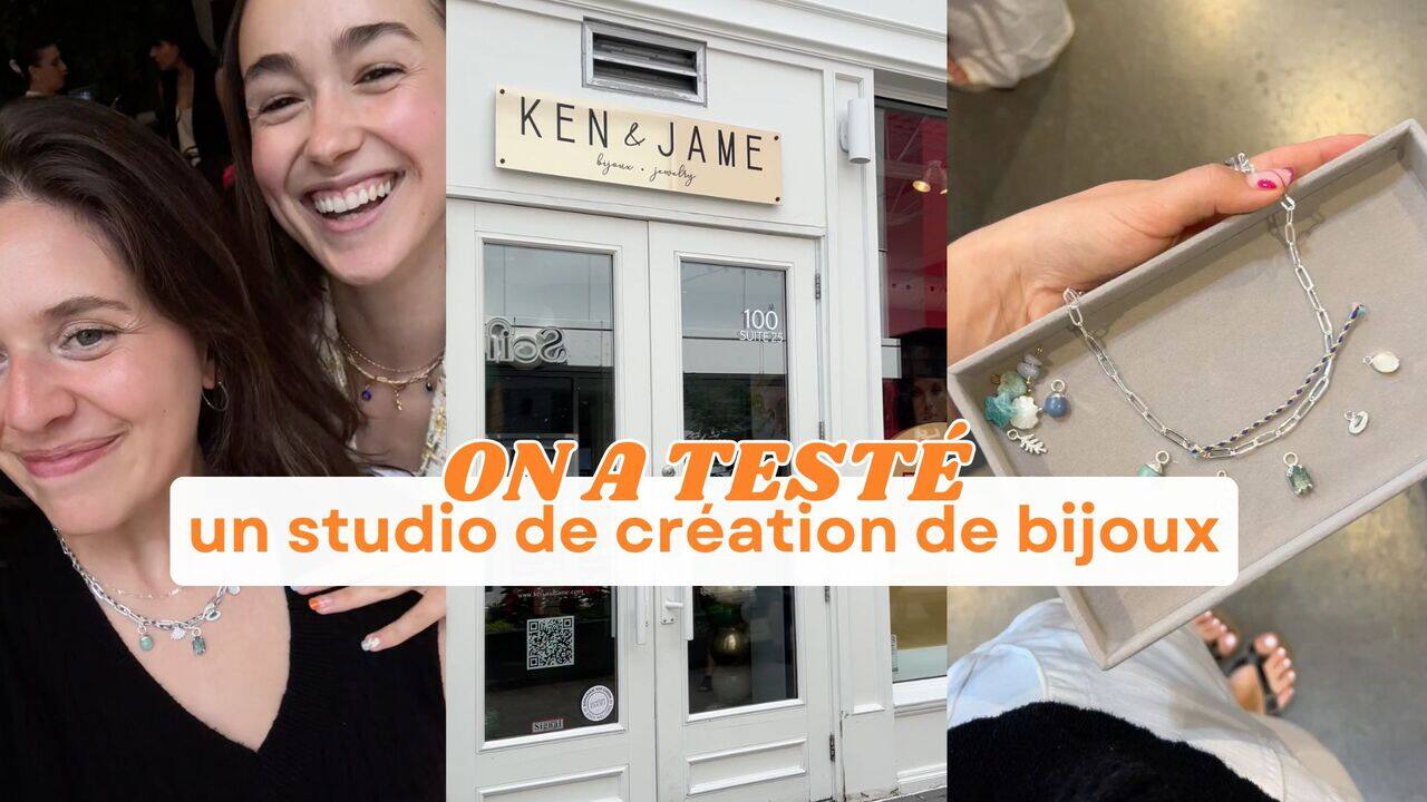[VIDÉO] On a testé un studio de création de bijoux québécois