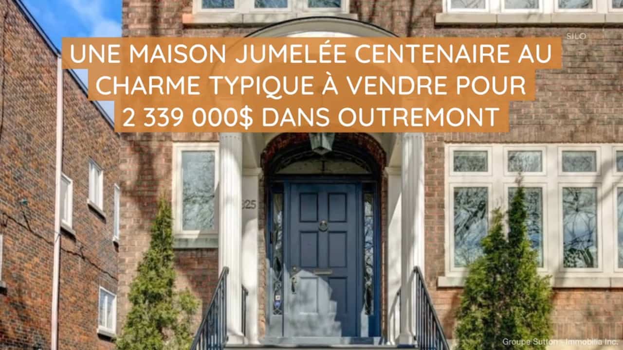 Une maison jumelée centenaire au charme typique à vendre pour 2 339 000$ dans Outremont