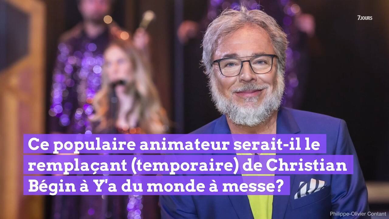 Ce populaire animateur serait-il le remplaçant (temporaire) de Christian Bégin à Y'a du monde à messe?