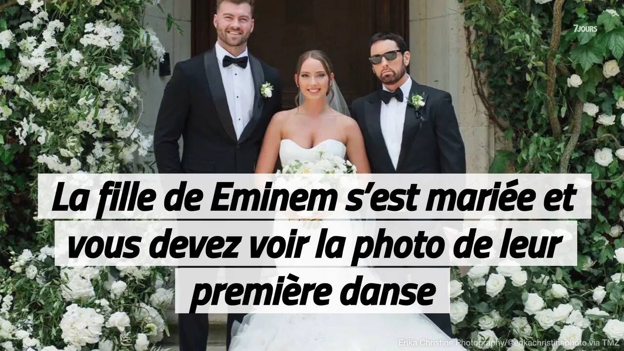 La fille de Eminem s'est mariée et vous devez voir la photo de leur première danse
