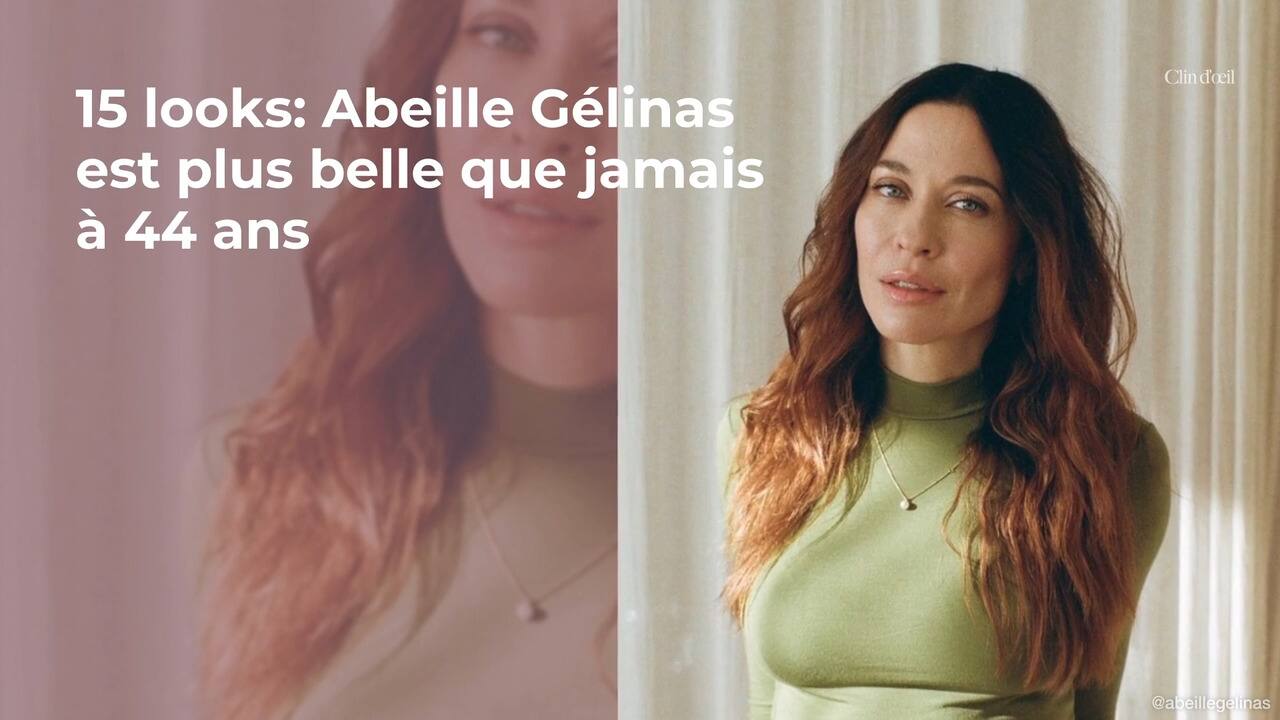 15 looks: Abeille Gélinas est plus belle que jamais à 44 ans