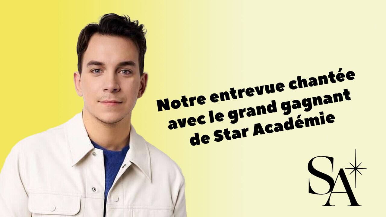 SDC - William, le grand gagnant de Star Académie chante pour nous