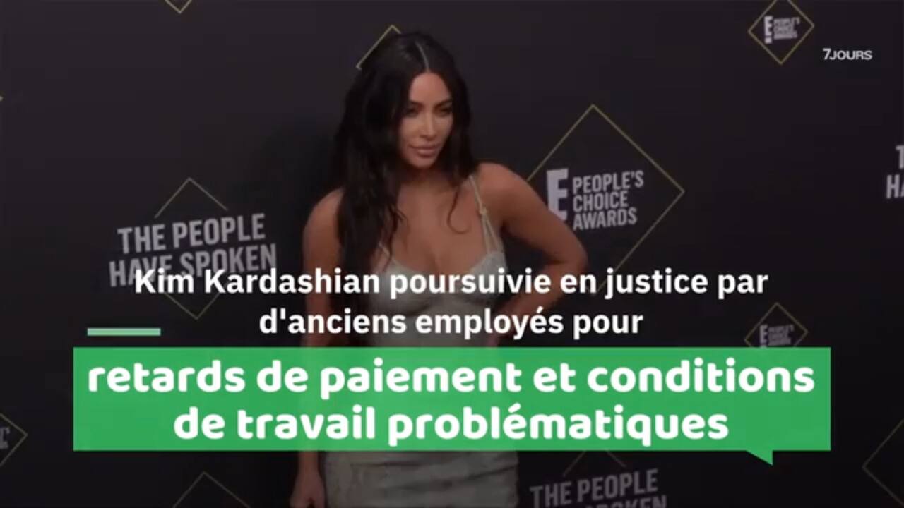 Kim Kardashian poursuivie en justice par d'anciens employés