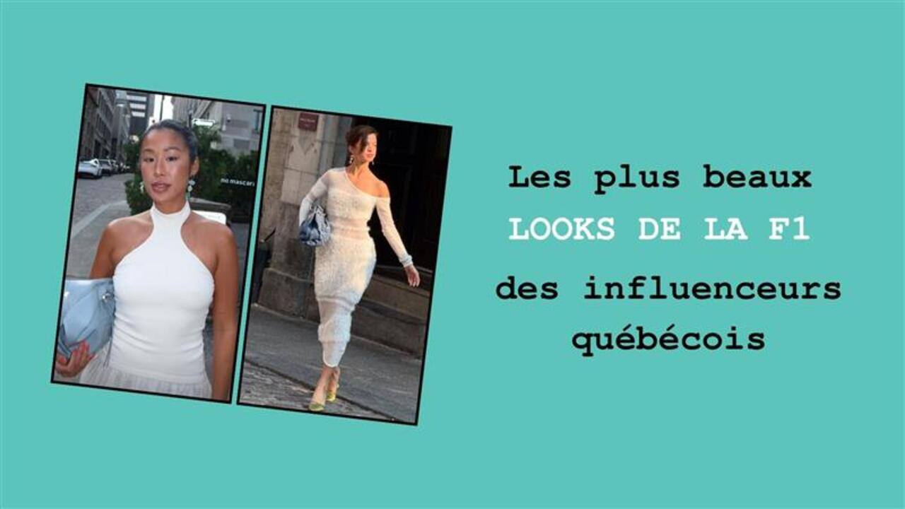[VIDÉO] Les looks de nos personnalités préférées pour la F1 à Montréal