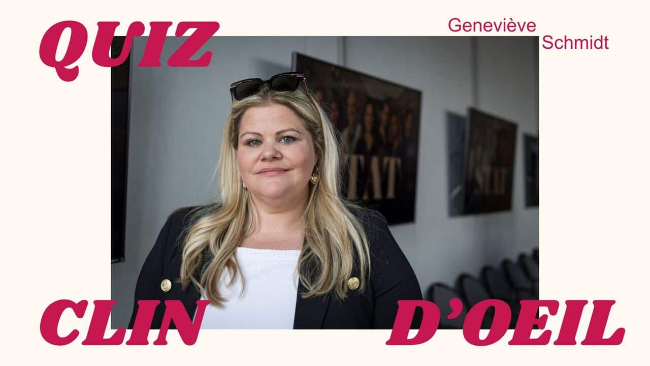 [VIDÉO] Geneviève Schmidt répond au quiz Clin d'oeil