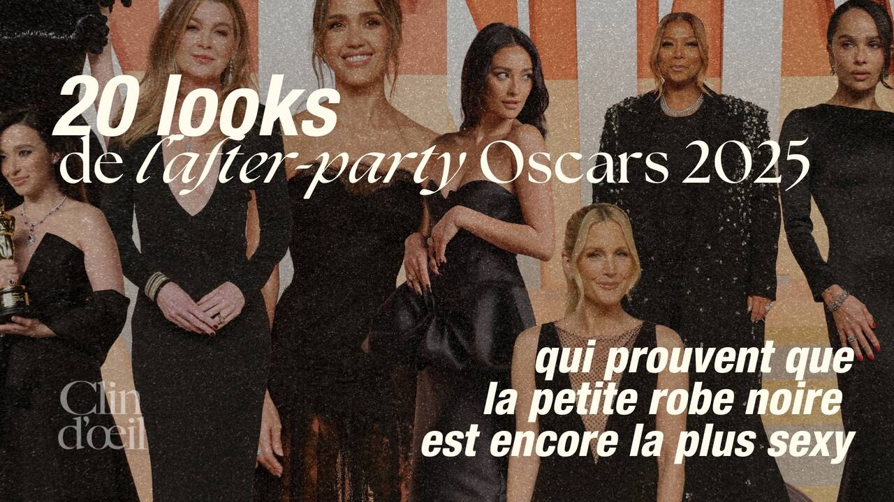 20 looks de «l'after-party» des Oscars 2025 qui prouvent que la robe noire ne laisse pas sa place