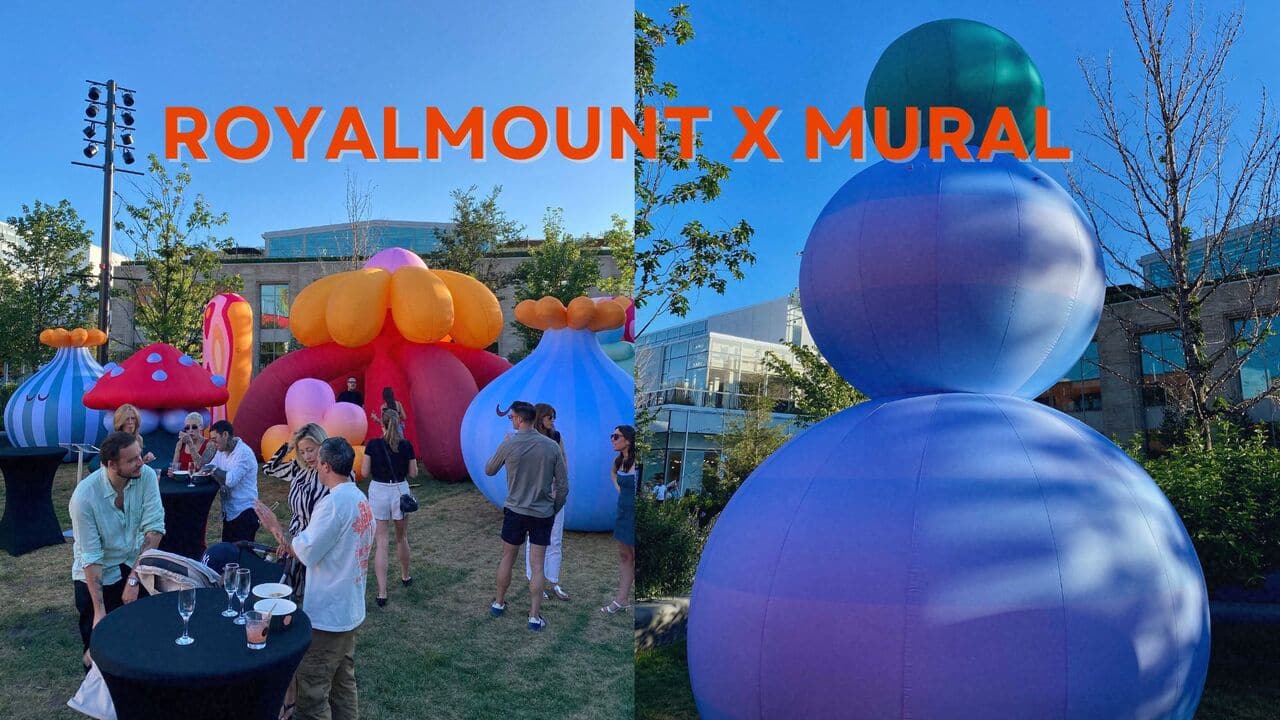 [VIDÉO] ROYALMOUNT et MURAL dévoilent une galerie d'art extérieure en collaboration avec une artiste locale