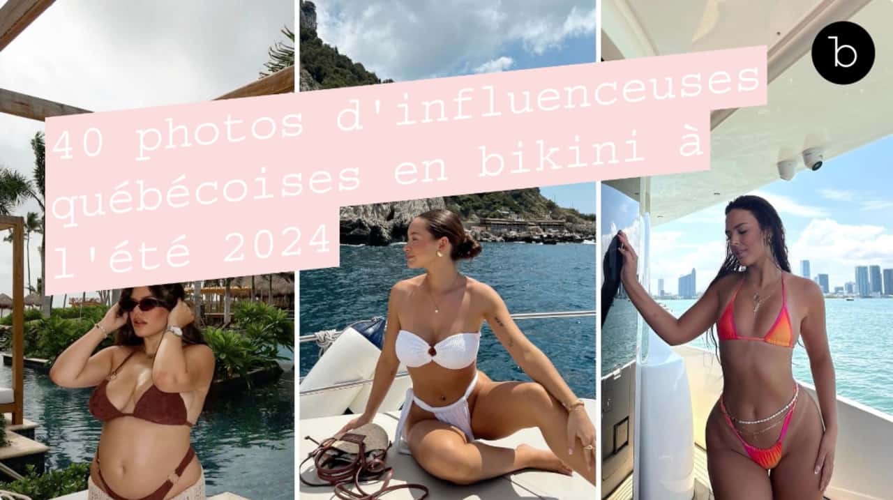 40 photos caniculaires d'influenceuses québécoises en bikini qui ont fait brûler l'été 2024