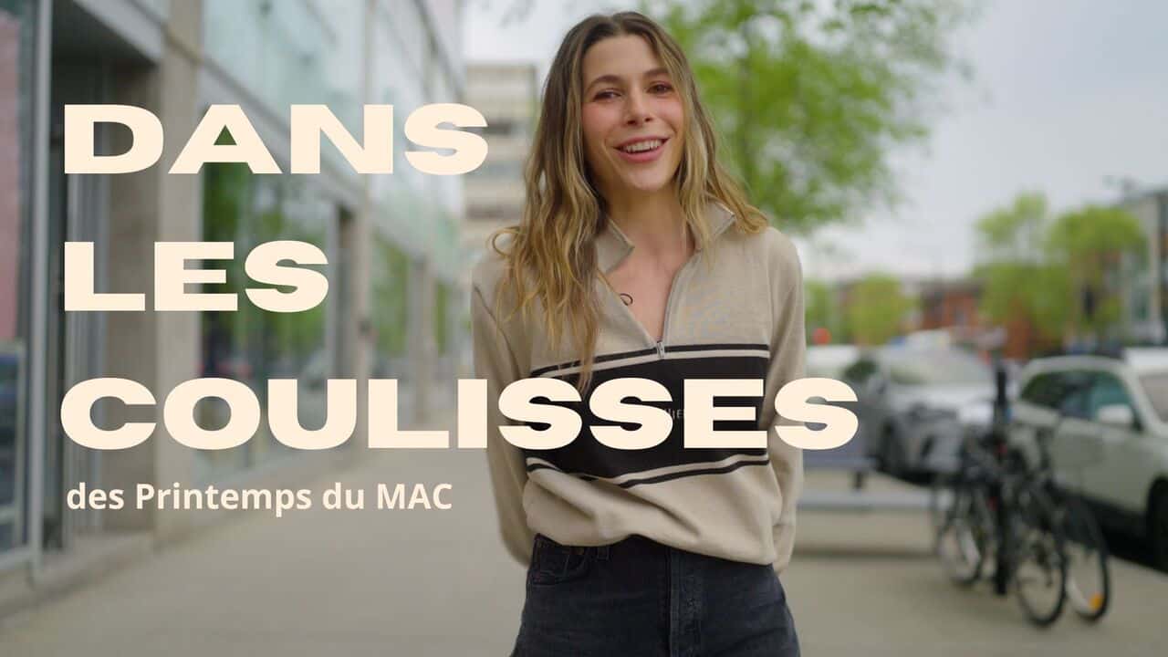 Virginie Ranger-Beauregard fait son choix entre trois robes signées Marie Saint Pierre pour les Printemps du MAC