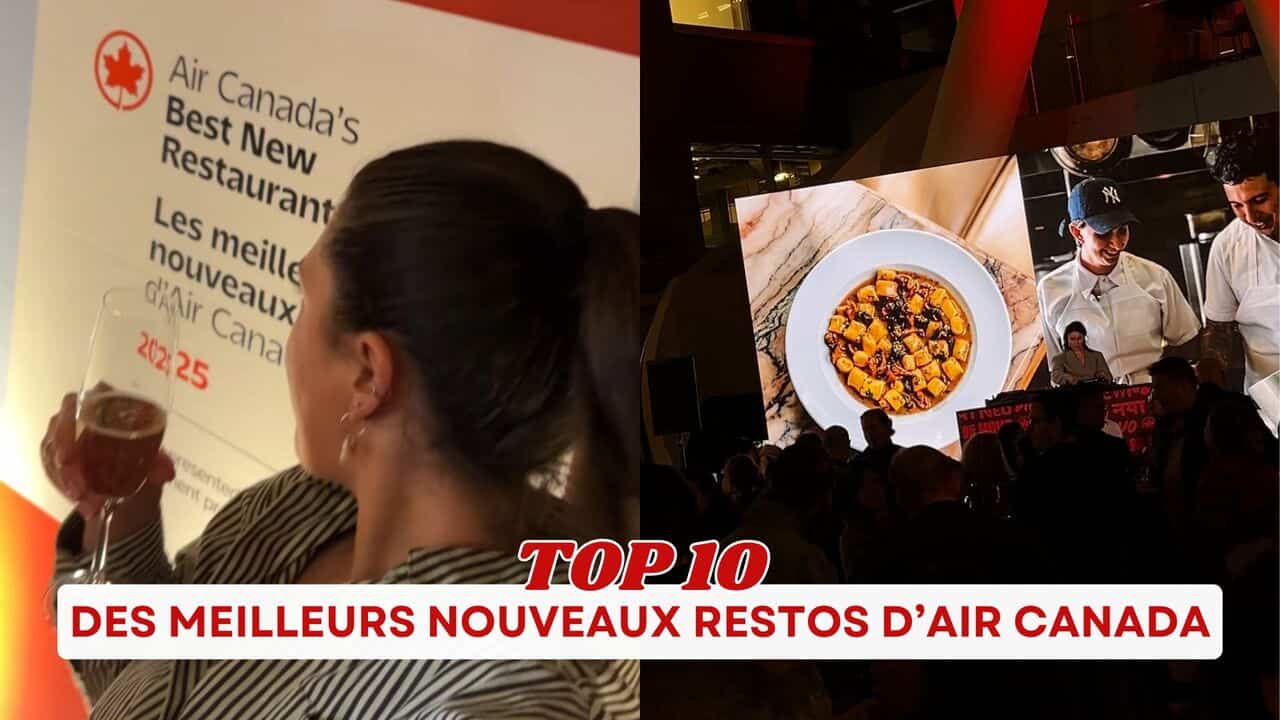 [VIDÉO] Le top 10 des MeilleursNouveaux Restos d'Air Canada 2025