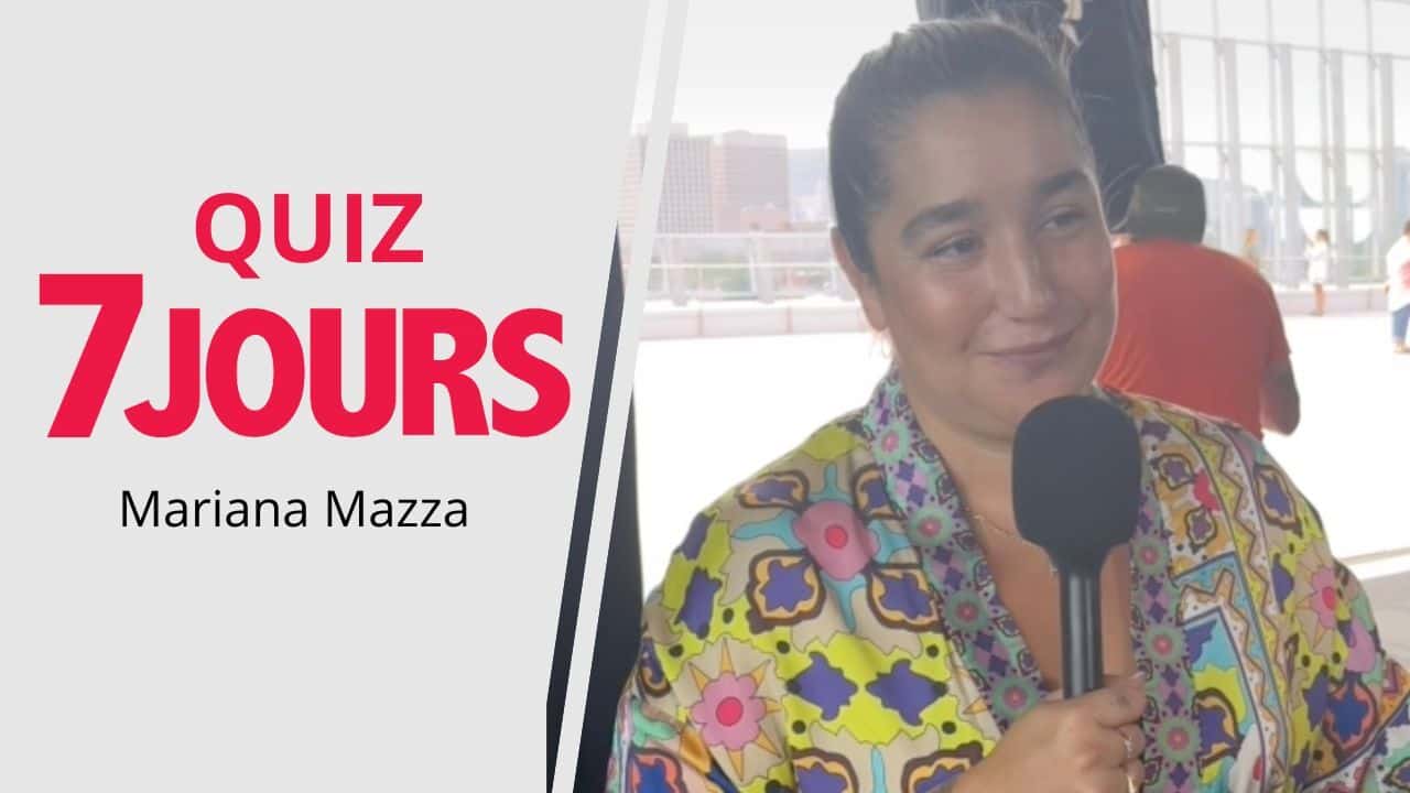 [VIDÉO] Mariana Mazza répond au quiz 7jours.ca