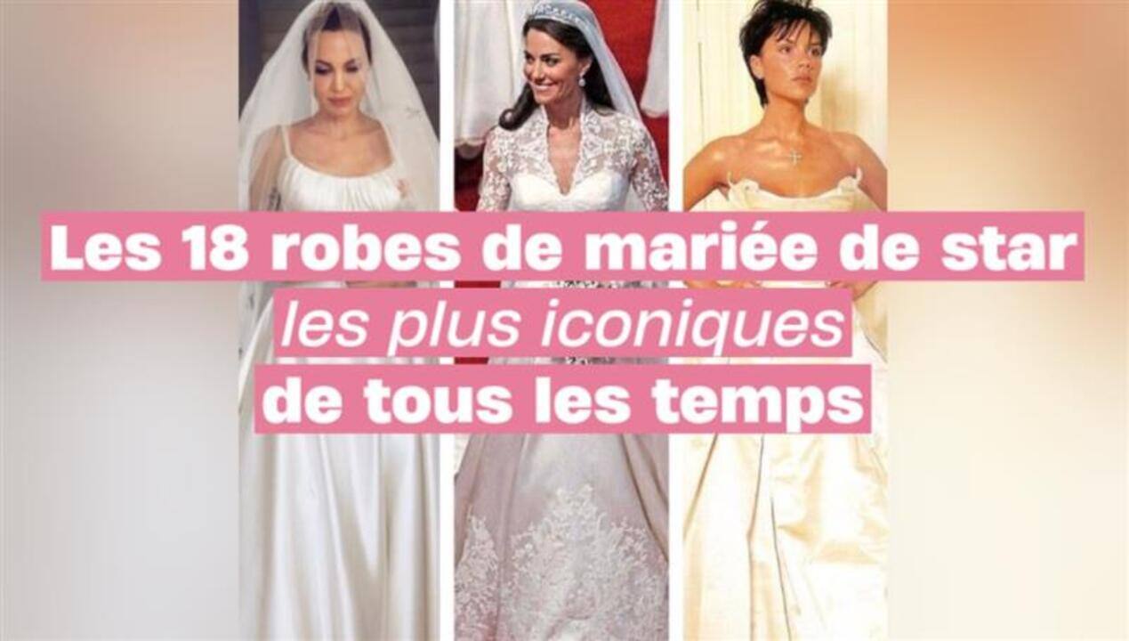 Les 18 robes de mariée de star les plus iconiques de tous les temps