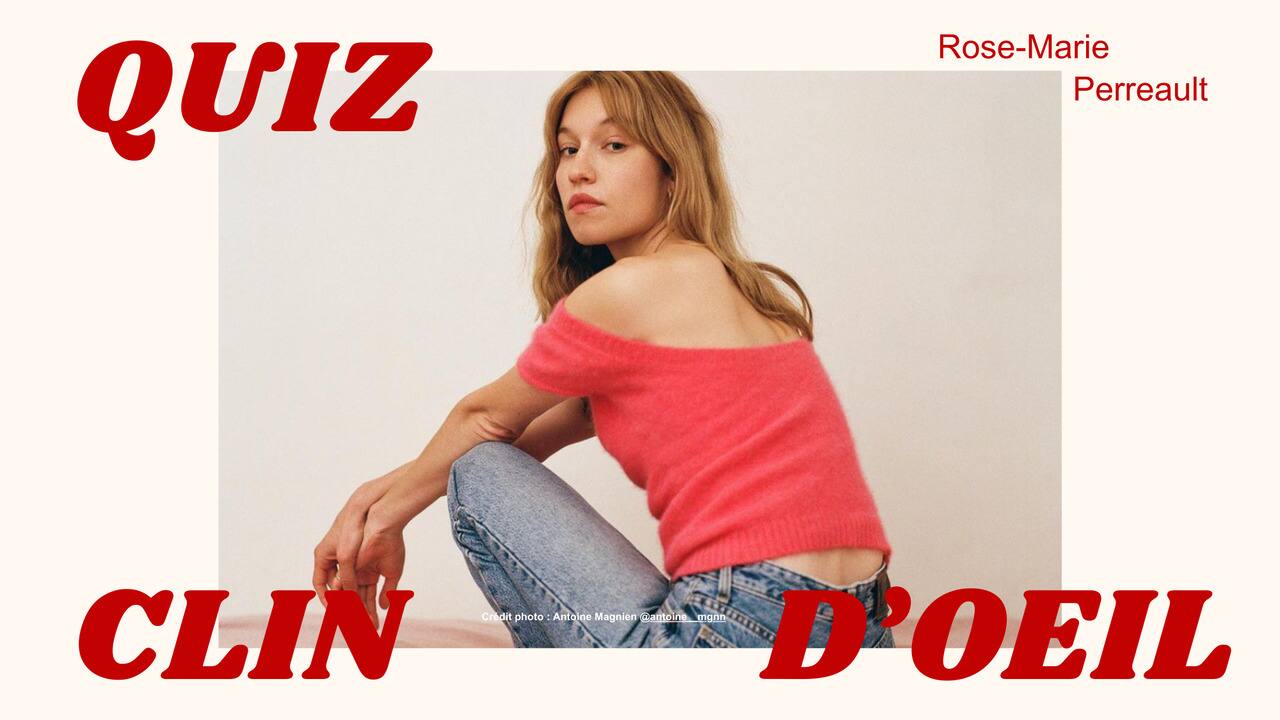 [VIDÉO] Rose-Marie Perreault répond au Quiz Clin d'oeil