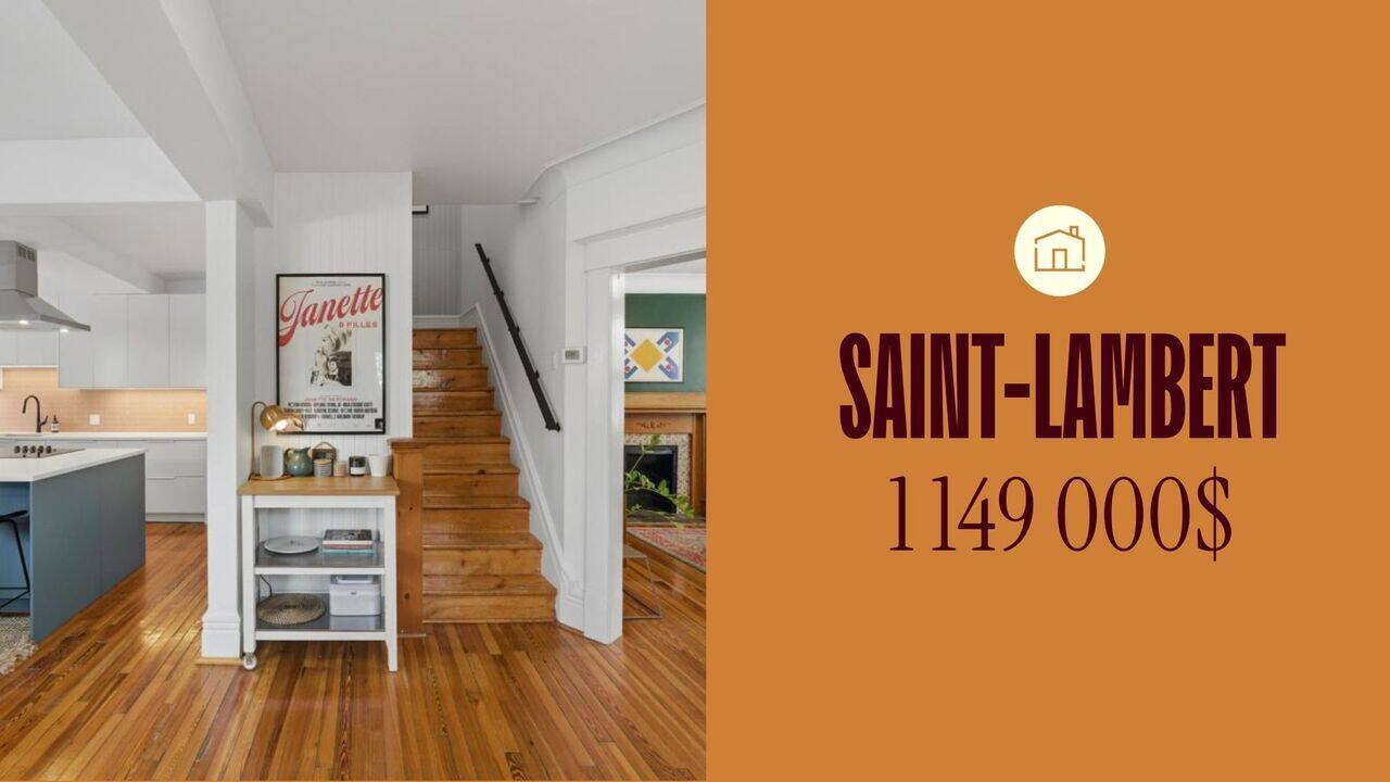 Léa Clermont-Dion vend sa maison de Saint-Lambert, et elle nous fait rêver