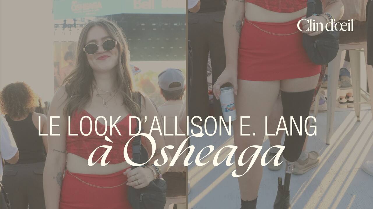 Le look d'Allison E. Lang à Osheaga 2025