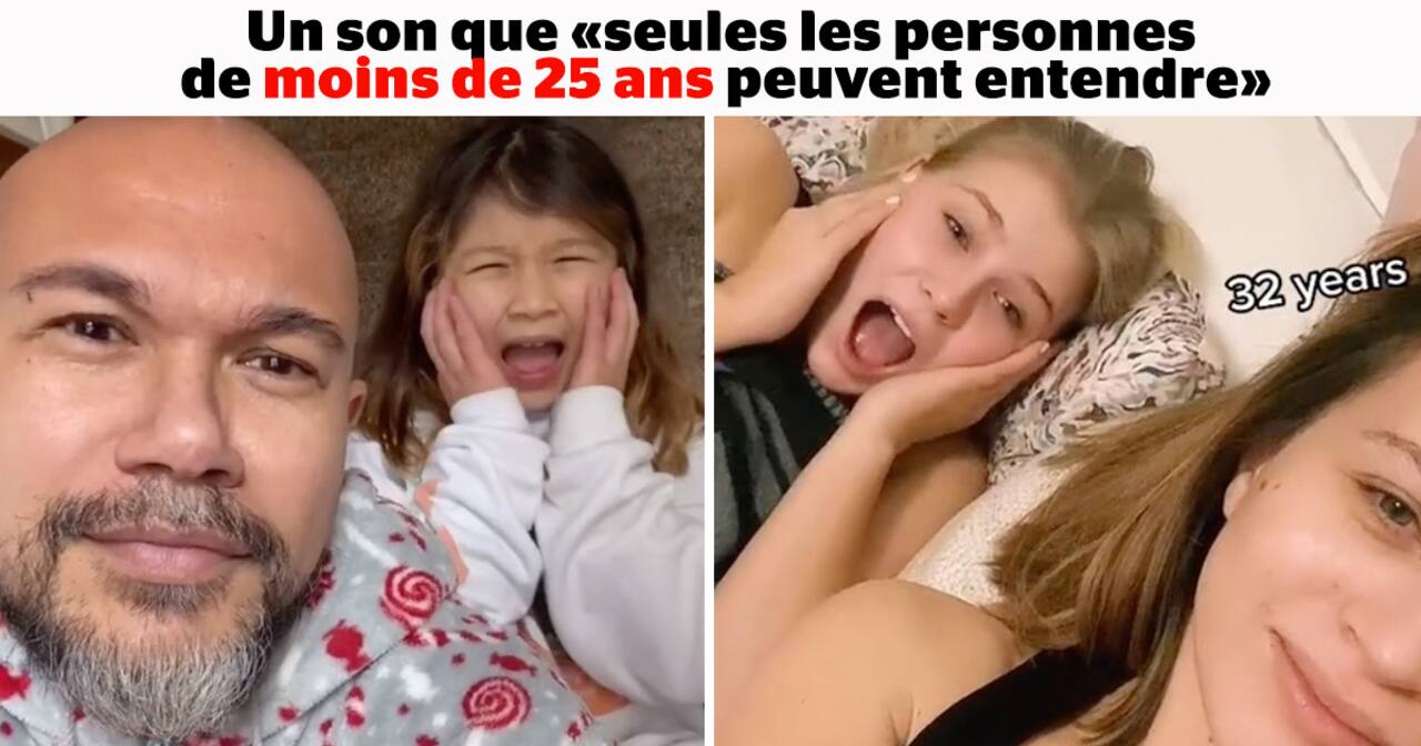 SDC - Un son que «seules les personnes de moins de 25 ans peuvent entendre»