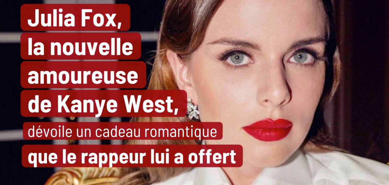 La nouvelle amoureuse de Kanye West dévoile un cadeau romantique que le rappeur lui a offert