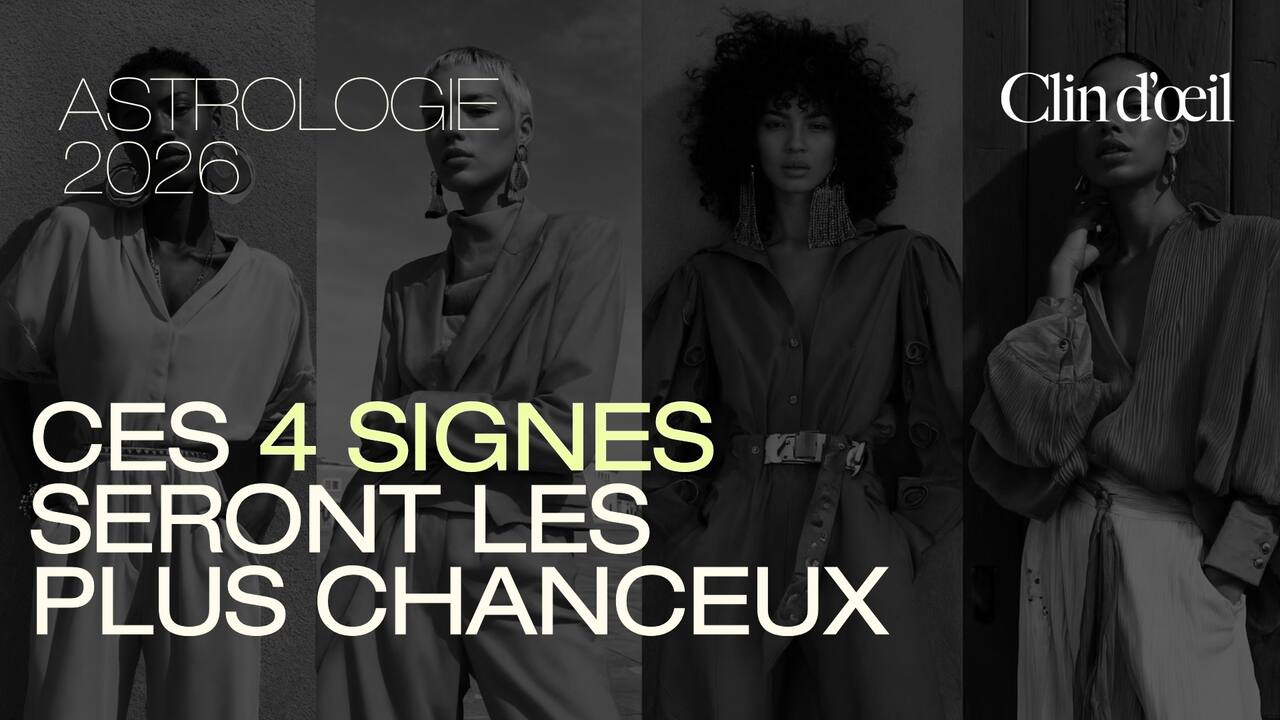 Astrologie 2026 : ces 4 signes seront les plus chanceux cette année