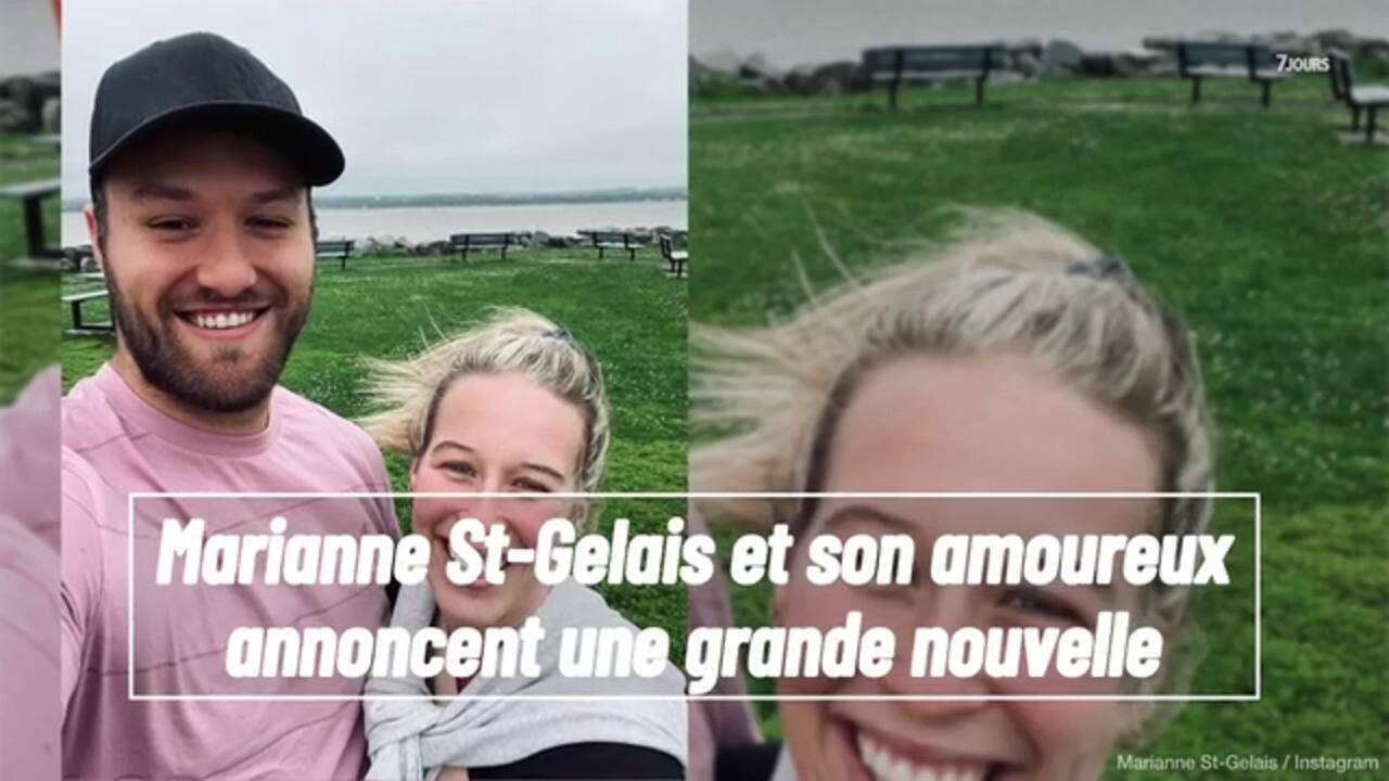 Marianne St-Gelais et son amoureux annoncent une grande nouvelle