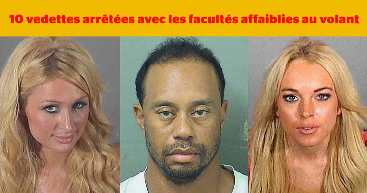 SDC - 10 vedettes arrêtées avec les facultés affaiblies au volant