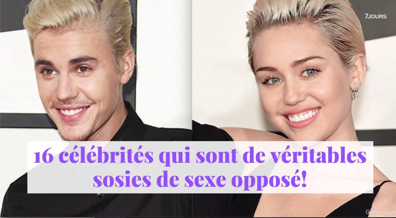 16 célébrités qui sont de véritables sosies de sexe opposé!