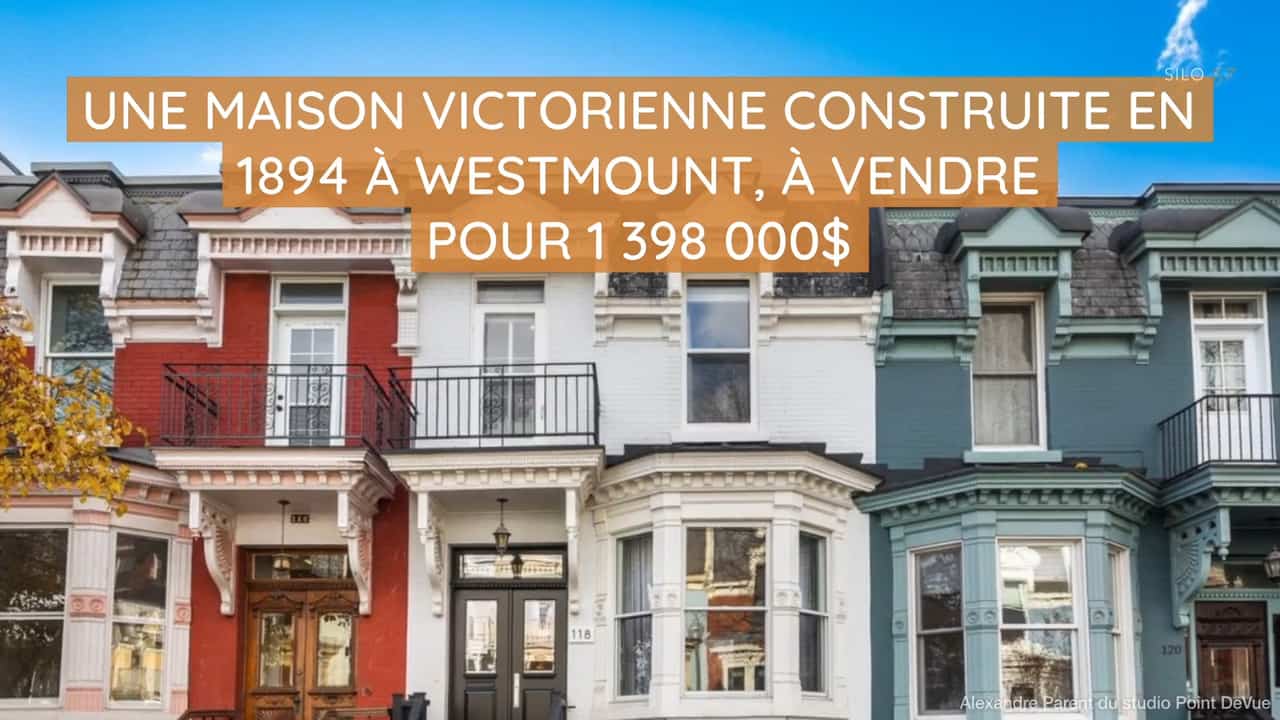 Une maison victorienne construite en 1894 à Westmount, à vendre pour 1 398 000$