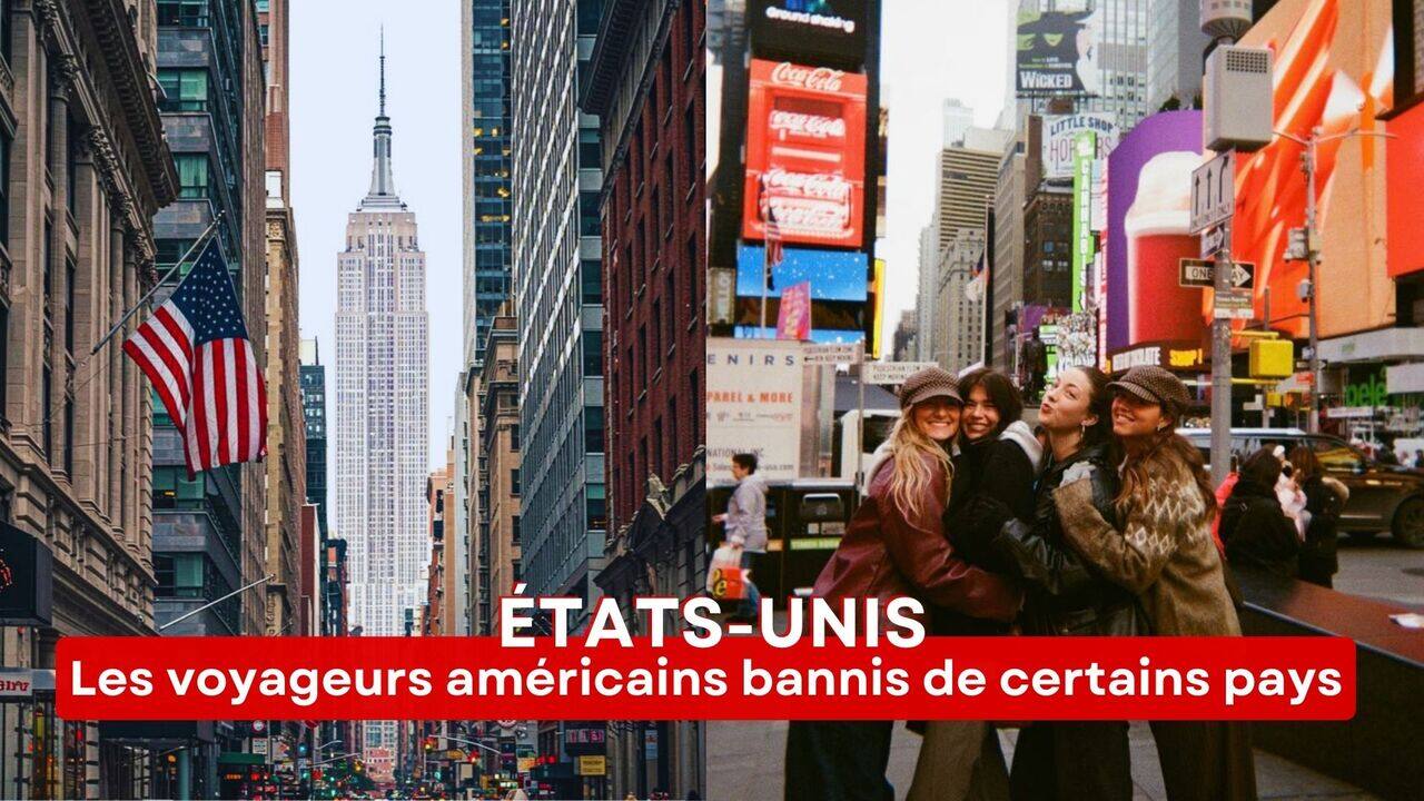 [VIDÉO] Les voyageurs américains sont interdits de voyager dans certains pays