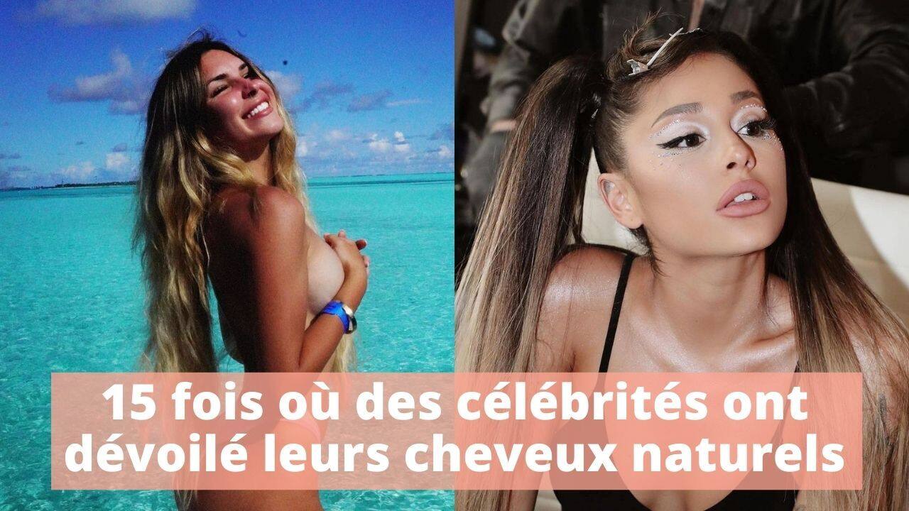15 fois où des célébrités ont dévoilé leurs cheveux naturels