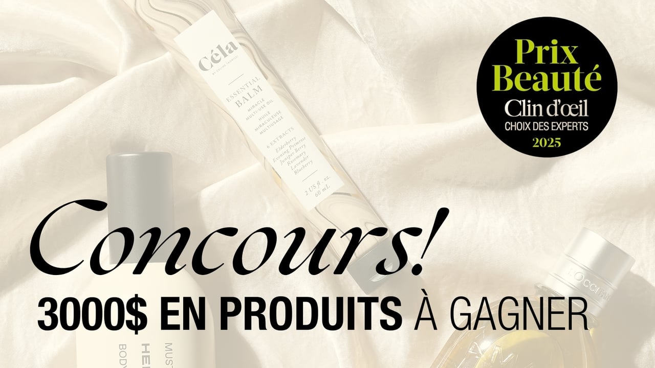 [VIDÉO] Concours Prix Beauté Clin d'oeil