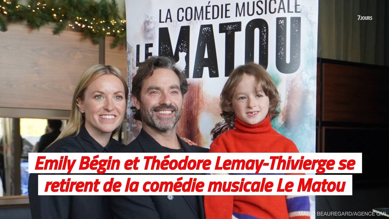 Emily Bégin et Théodore Lemay-Thivierge se retirent de la comédie musicale Le Matou